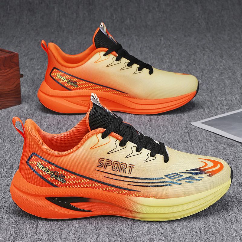 cushioning Rebound Running Shoes Men's Non-slip, Wear-resistant, Breathable And Comfortable Sports Shoes Men's Shoes_voghion.com