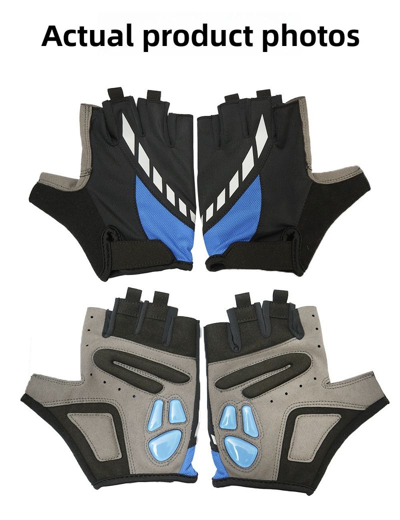 Premium Cycling Gloves Summer Breathable Non-Slip Shock Absorption Half-Finger Outdoor Sports Training Bicycle Road Bike_voghion.com