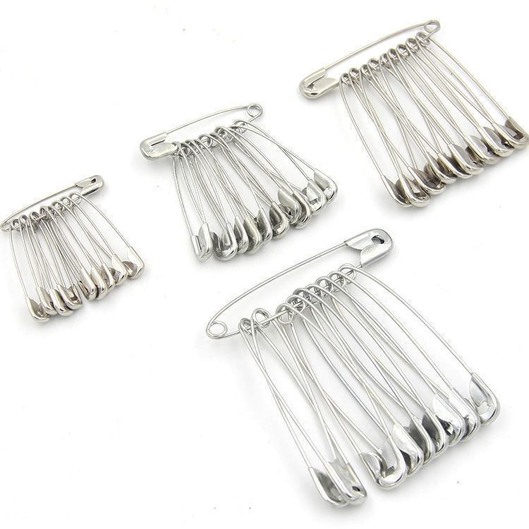 Unbeatable Quality Fixed Clothes Anti-exposure Old-Fashioned Simple Large Safety Lock Needle Paper Clip Brooch Closing Buckle Card Pin_voghion.com