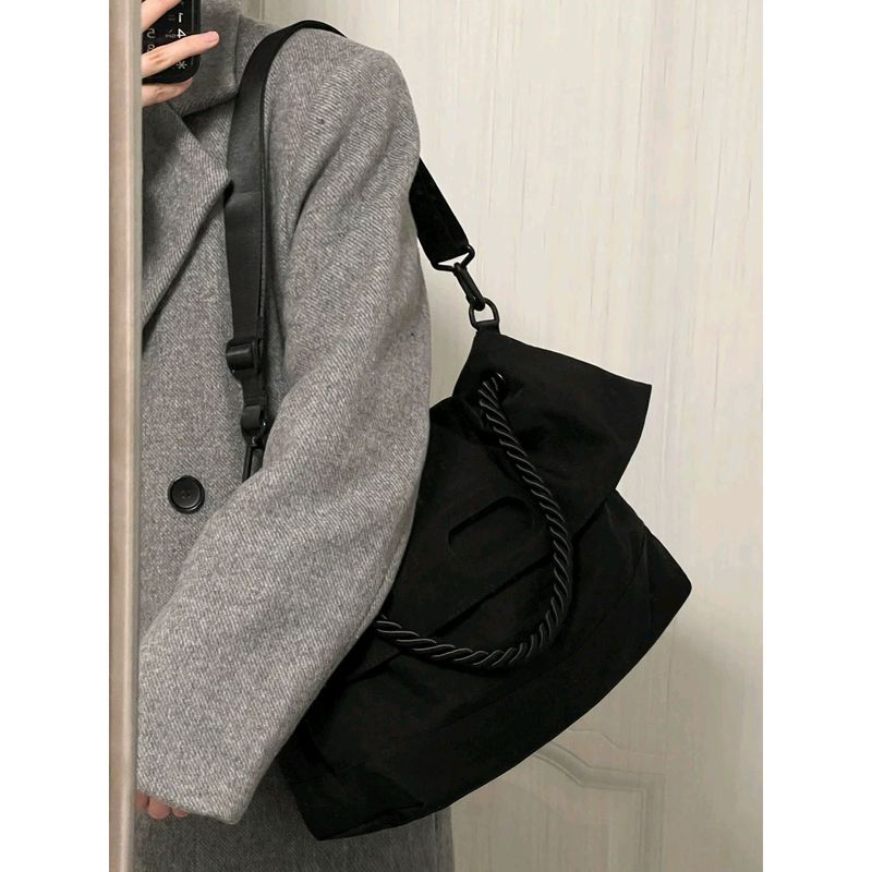 Nuova borsa a tracolla da donna, borsa tote di grande capacità, borsa a tracolla larga da donna, borsa ascellare versatile di alta qualità_voghion.com