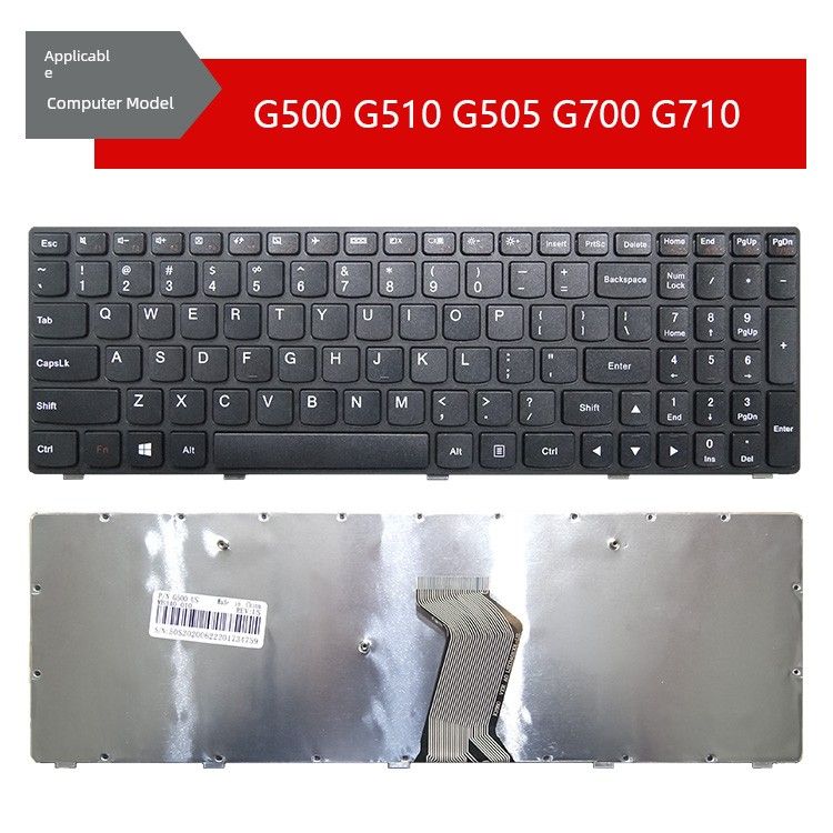 Gëeegent fir Lenovo G500 G510 G505 G700 G710 G580 Z585 B575 V570 Tastatur B590_voghion.com