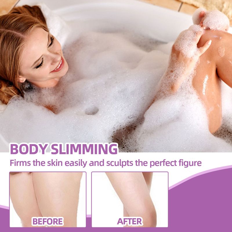 West&Month Delicate Puerariae Flower Soap Body Cleansing And Firming Skin Arms Belly Delicate Body Shaping Soap_voghion.com