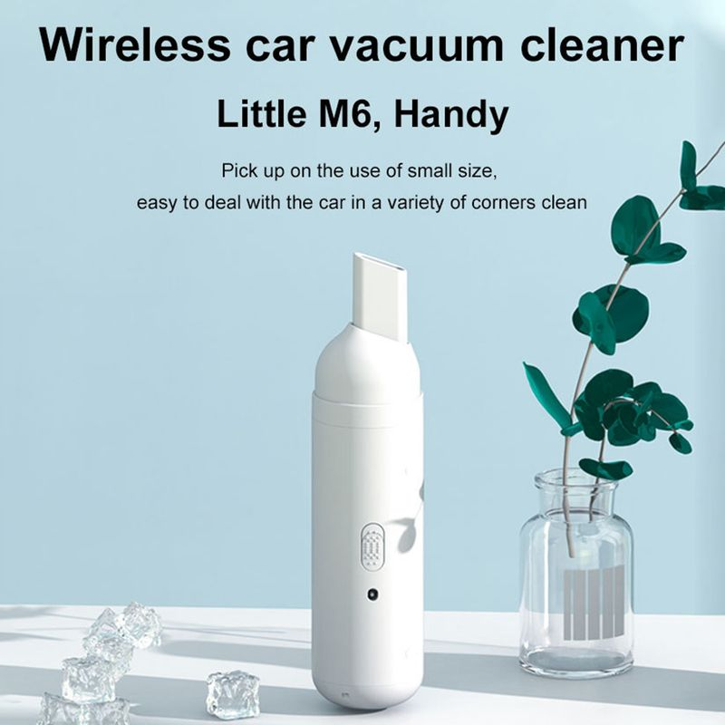 Kabelloser, handlicher, praktischer, solider, am Auto montierter, ultraleichter, kabelloser Mini-Autostaubsauger mit USB-Aufladung_voghion.com