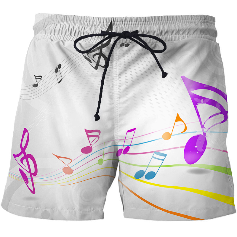 3D-gedruckte Strandshorts für Herren, schnell trocknende Fitness-Shorts, Shorts mit lustiger 3D-Straßendruckmode 2023_voghion.com