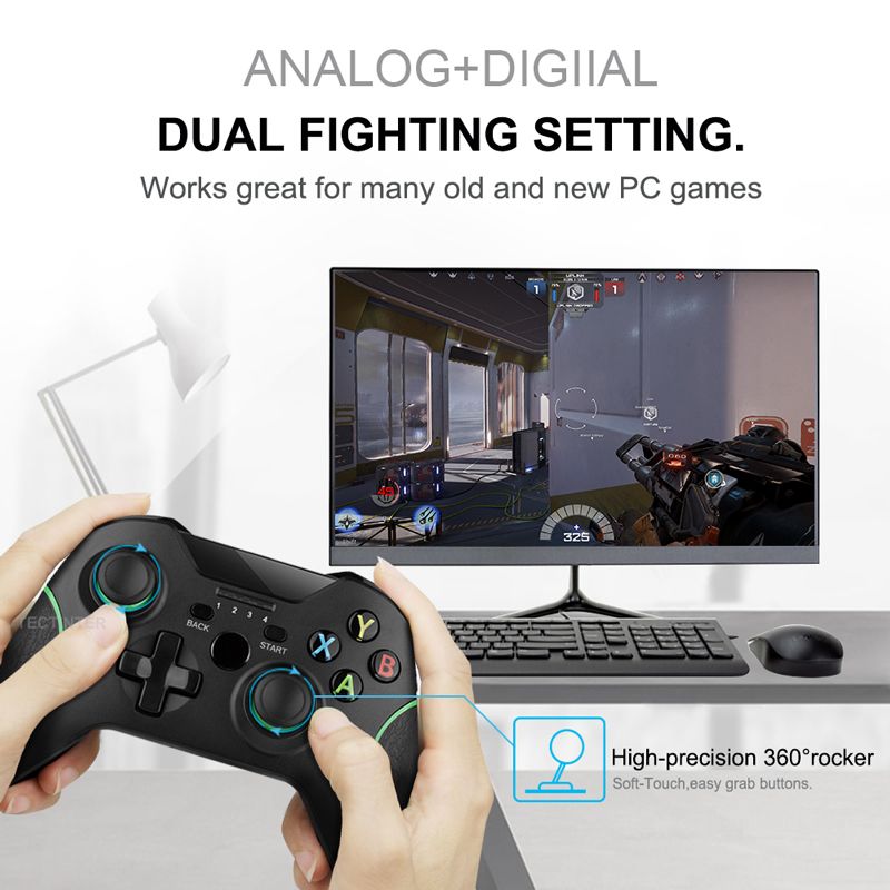 2.4G Wireless Gamepad For Xbox One Console For PS3 Joystick PC Game Controller Joypad For Xbox Series S X Accessories Controle_voghion.com