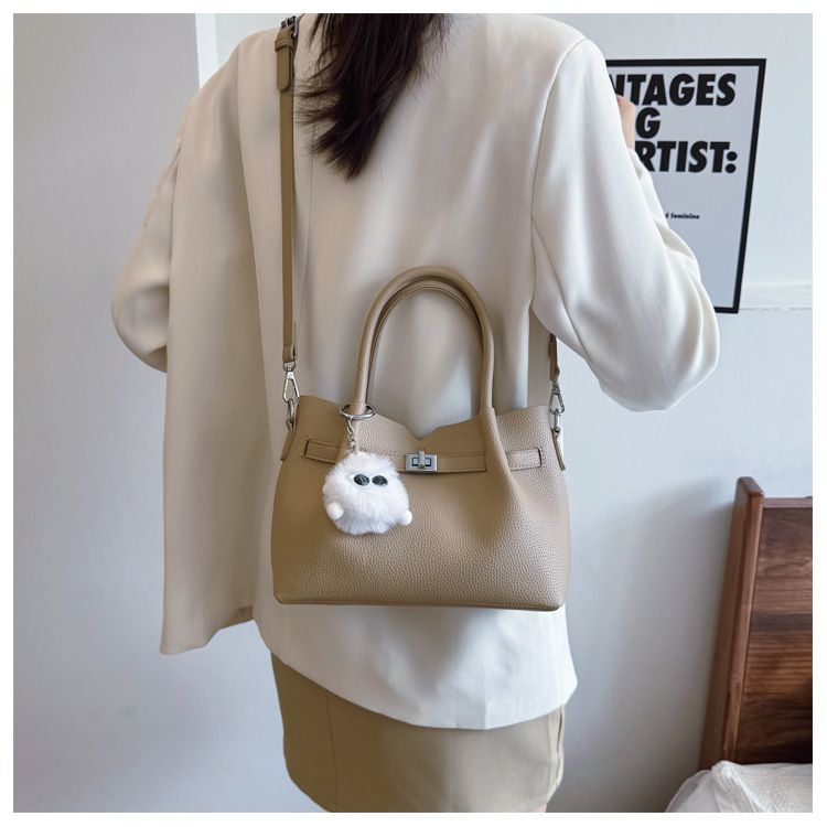 Borsa a secchiello personalizzata alla moda per donna, borsa a tracolla sottobraccio, borsa a mano casual da pendolare_voghion.com