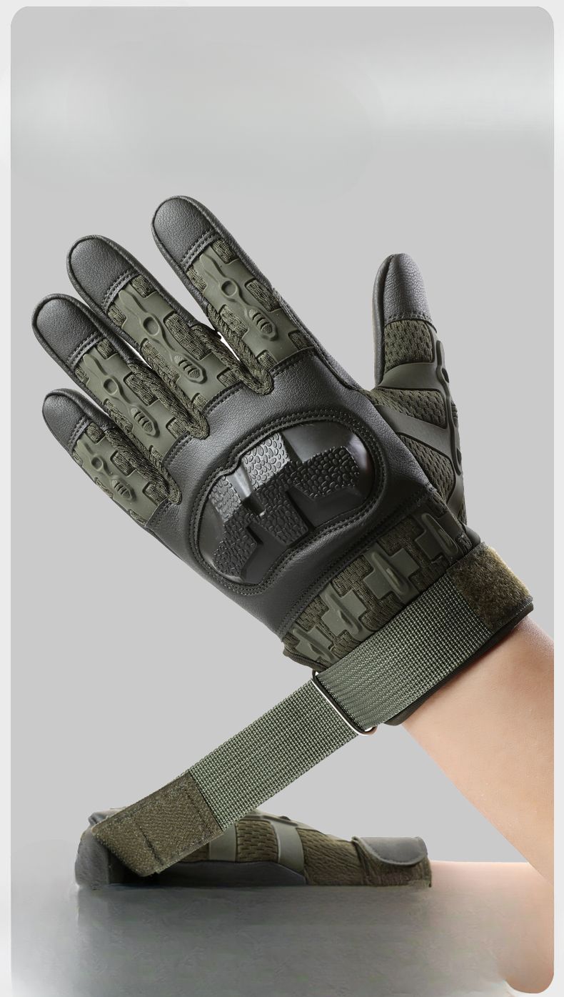 Glovs Mn Touch Scrn Anti-Slip War-Rsistant Outdoor Sports Protction Riding Cushioning Climbing Tactical_voghion.com