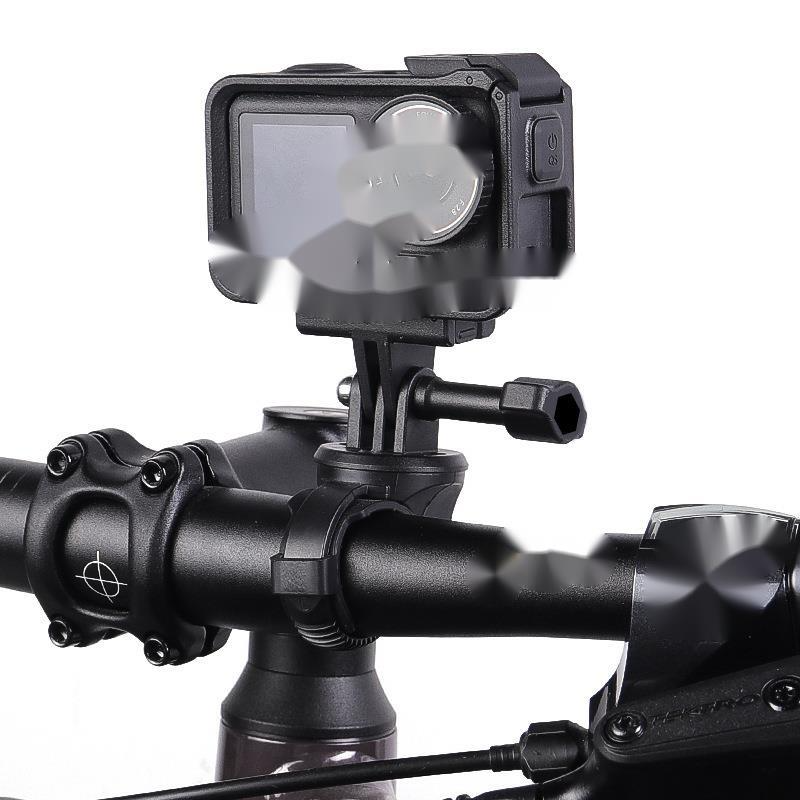 Câmera esportiva para bicicleta, suporte integrado para guidão de bicicleta de estrada compatível com acessórios de base fixa_voghion.com