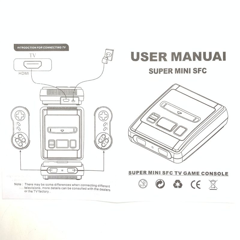 SFC621 Mini Game SNES NES HDMI HD TV Red And White Console Dual Player Built-in 621 Games_voghion.com