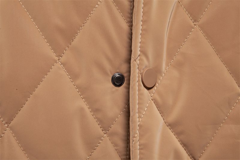 Men's Fleece-Lined Windproof Jacket - Slim Fit Stand Collar Zip-Up Coat With Raglan Sleeves (Black/Grey/Green/Camel/Beige, Sizes S-XXL)_voghion.com