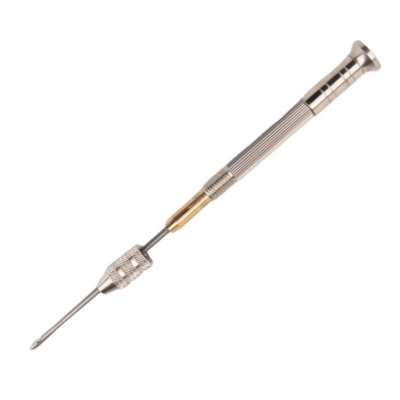 4 stks Leer Naaien Priem Met Roestvrij Stalen Handvat Punch Stiksels DIY Handgemaakte Craft Schoenen Reparatie Tools Haak Accessoires_voghion.com