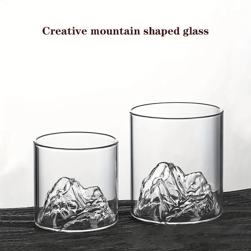 180/300ml Whiskey Glasses Mount Japanese Whiskey Glasses Fuji-Mount Drinking Glass Mountain Water Glass Drinking Glass Mug Cup_voghion.com