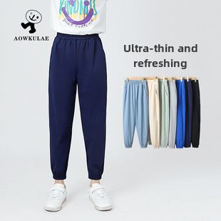 Primăvară și vară în stil coreean jambiere noi pentru fete medii și mari Copii pantaloni yoga cu uscare rapidă pantaloni rechin pantaloni pentru copii en-gros_voghion.com