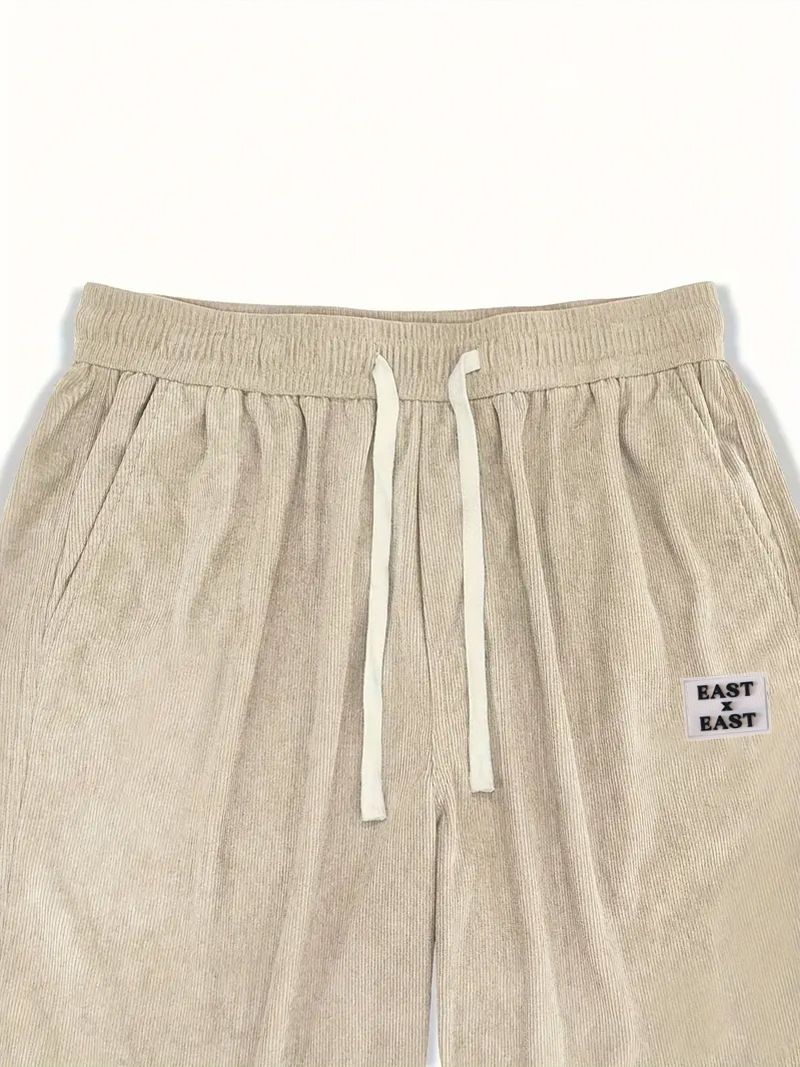 Men's Relaxed Fit Wide-Leg Trousers - Japanese Minimalist Workwear Pants With Utility Pockets_voghion.com