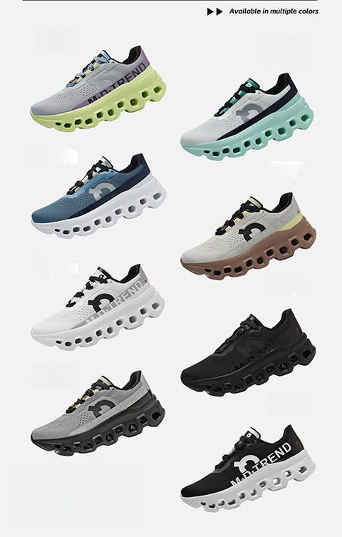 Pantofi sport respirabili cu plasă X3 absorbanți de șocuri pentru antrenament fizic, pentru bărbați și femei, Cloud Monster_voghion.com