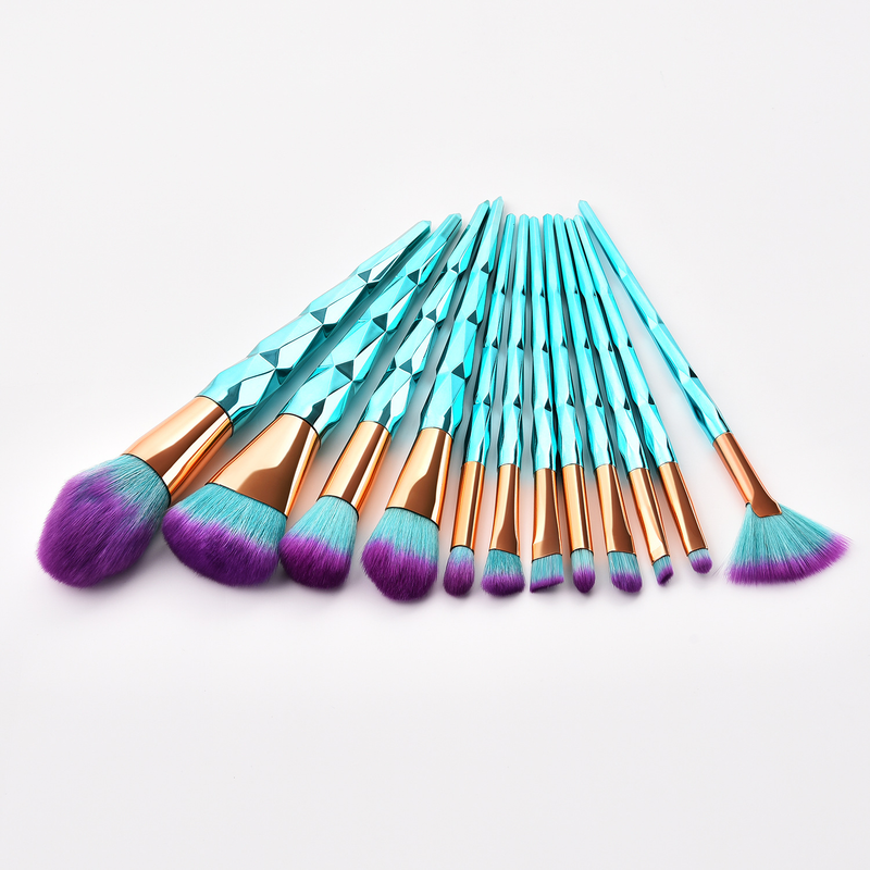 7/12 pcs makeup brushes set, powder brush, eye shadow brush, six-sided gradient makeup tool GUJHUI_voghion.com