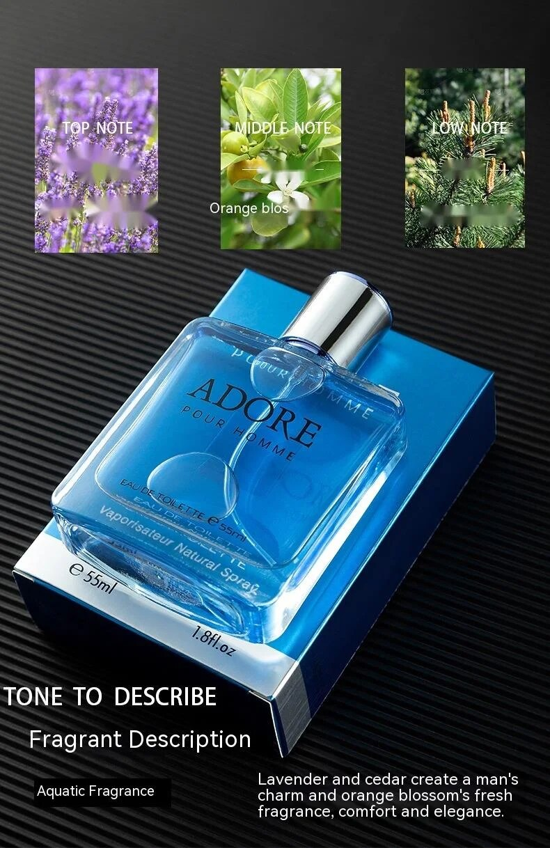 2023 New Hot Perfume Beautiful Gentleman Perfume 55ml Spray Long Lasting Fragrance Fresh Cross Border Best Seller_voghion.com