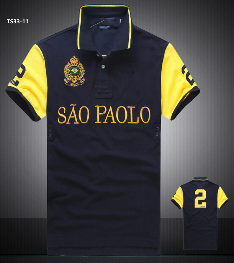 City Series POLO Shirt With Enlarged Lapel And Pearl Ground T-shirt Short Sleeved_voghion.com