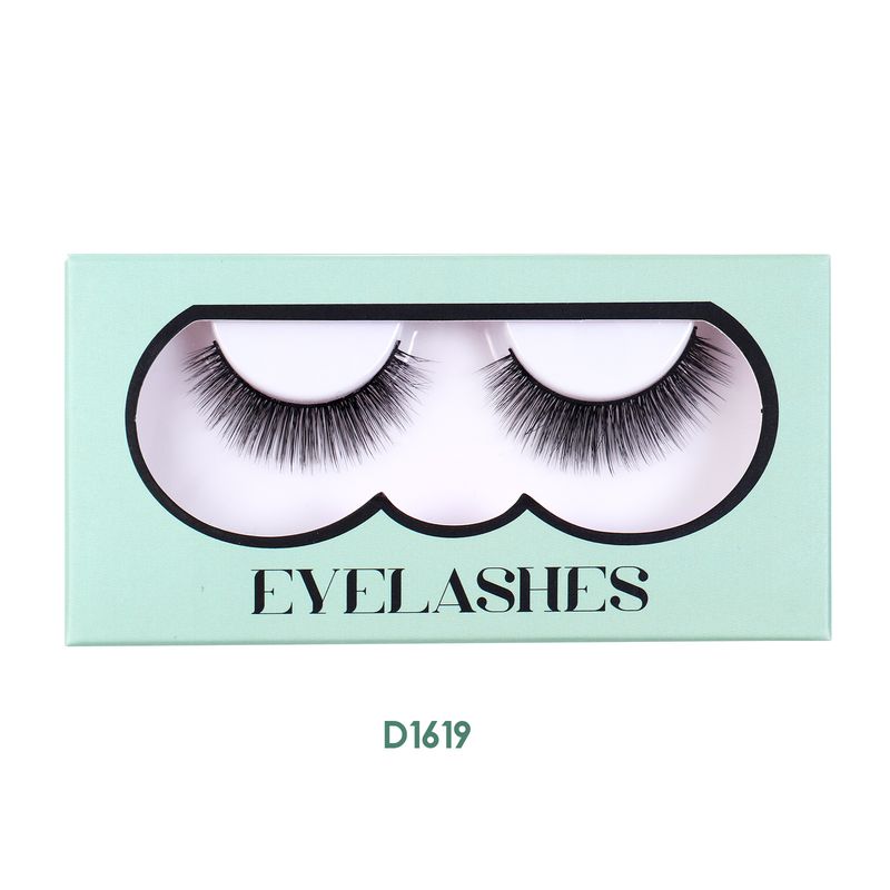 European American Hot-Selling 1 Pair Natural Synthetic False For Daily Makeup, Dense And Long Eyelashes In Stock_voghion.com