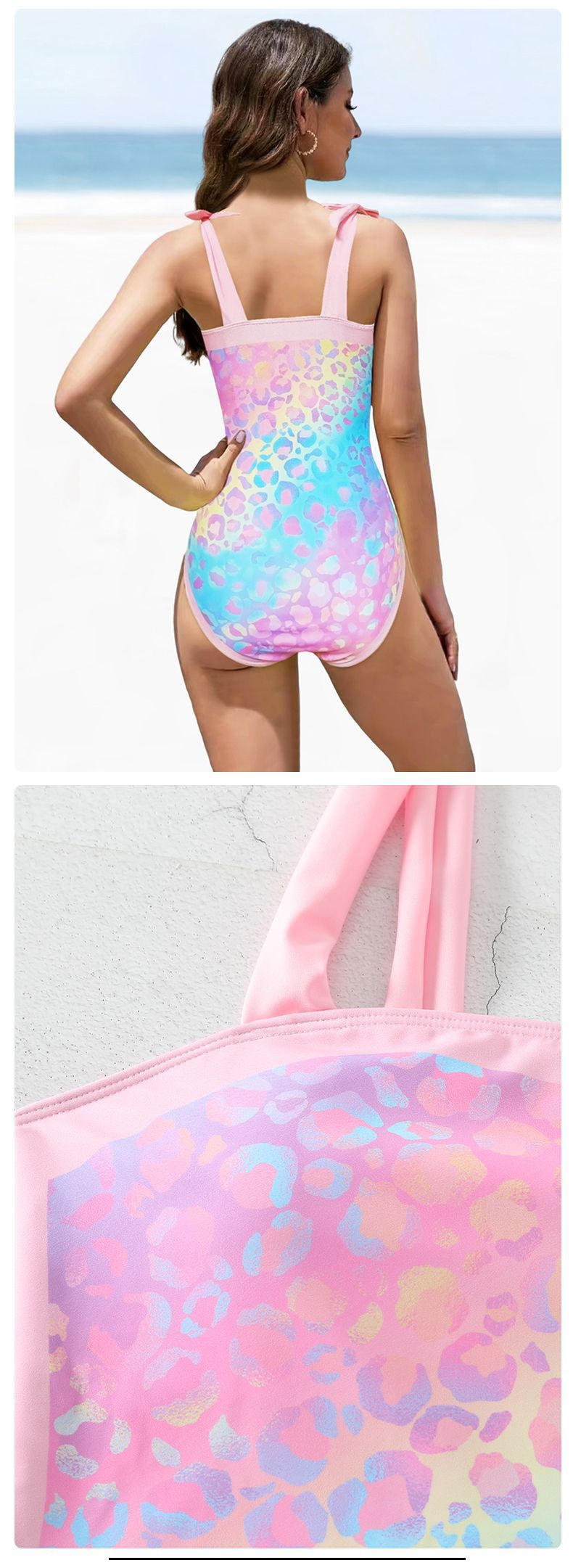 Women's swimwear conservative one-piece hot spring suit swimsuit sun protection chiffon blouse for women_voghion.com