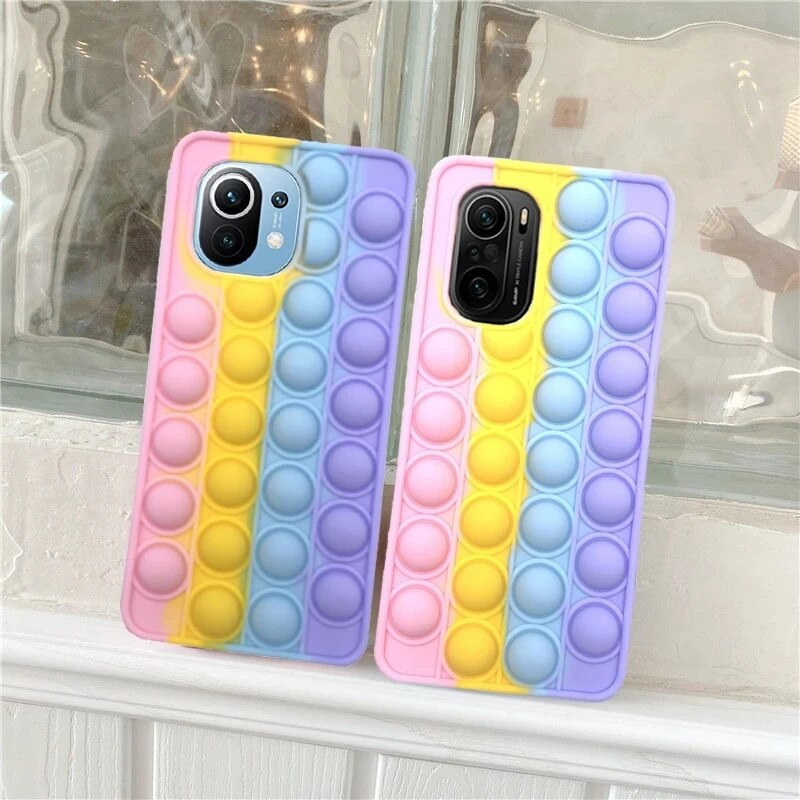 Capa de TPU dupla face com proteção de lente de corpo inteiro para Xiaomi Redmi Note 11T 11 10 9 9S 9A 9C 9T K40 Pro Lite POCO X3_voghion.com