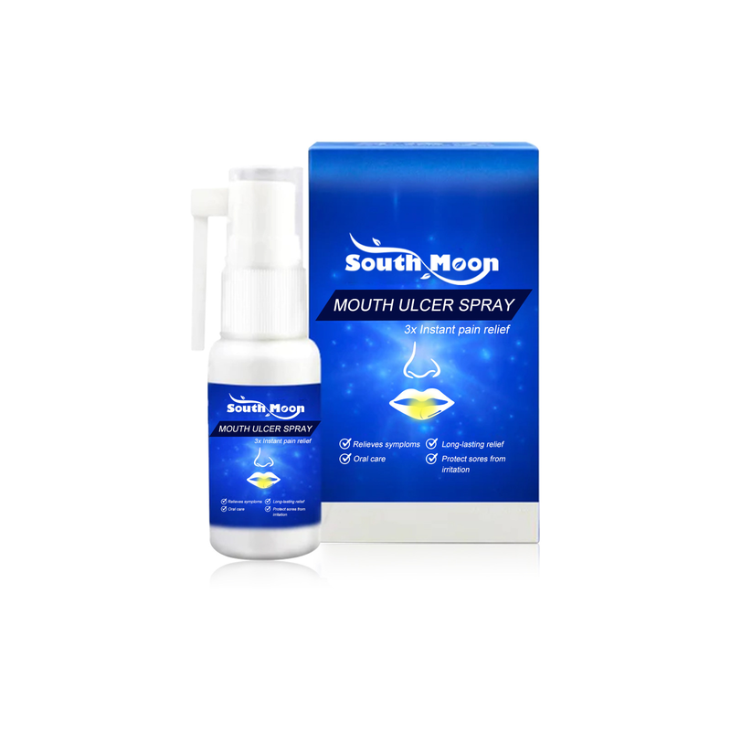 South Moon suuõõne parandav sprei leevendab igemete põletikku, turset, valu ja igemete villide teket. Suuhügieen._voghion.com