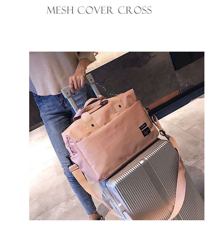 Fitnesstaske, rejsetaske til kvinder, let og kompakt håndbagagetaske, Offroad-rejsetaske med stor kapacitet, Sports yogataske_voghion.com