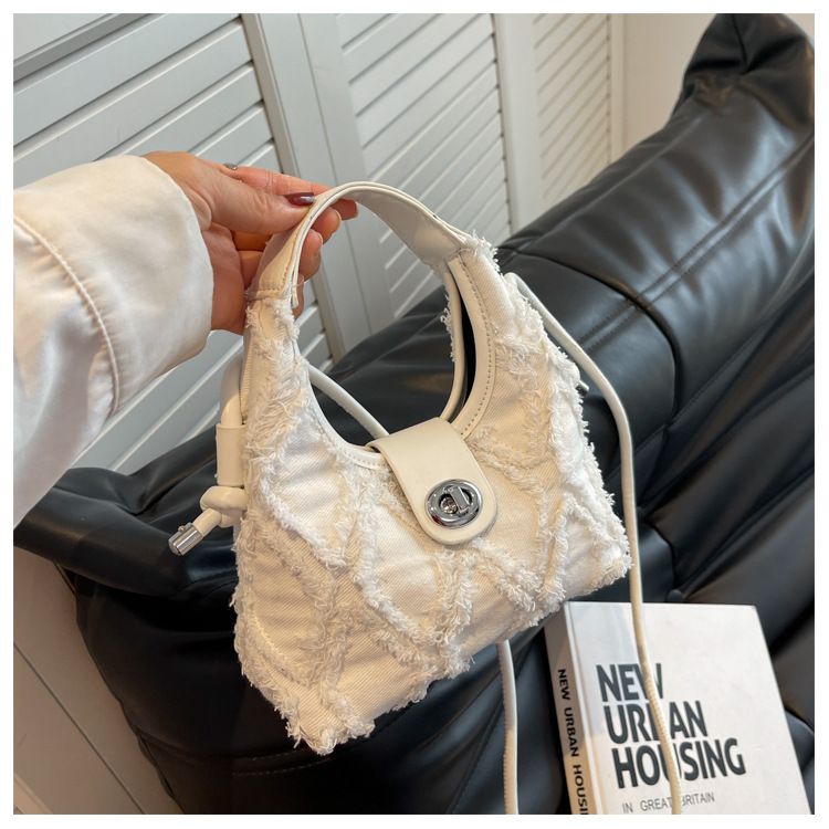 Nile Garden Tupsu Cowboy naisille 2024 Kevät/kesä Muoti Tyttö Käsilaukku Yhden Olkalaukku Crossbody_voghion.com