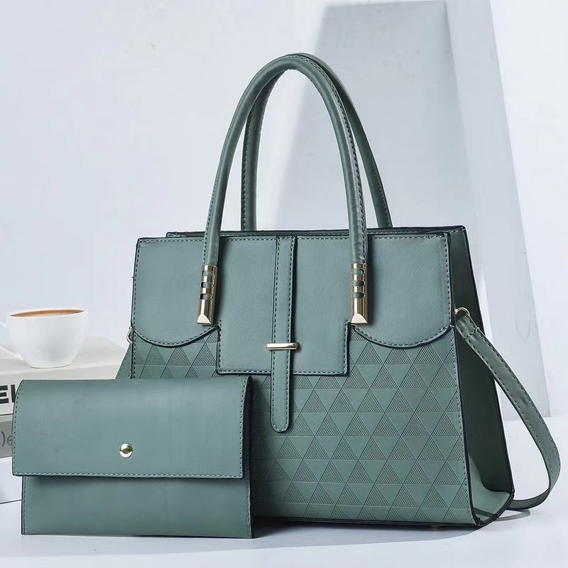 Women's Handbag Two-piece Women's Bag Temperament Handbag Women's Large Bag Simple Women's Bag Large Capacity Crossbody Bag_voghion.com