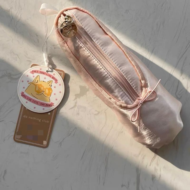 Petit Trout Ballet Shoes Creative Makeup Lipstick Eyebrow Pencil Eyeliner Storage Bag Student Safe_voghion.com