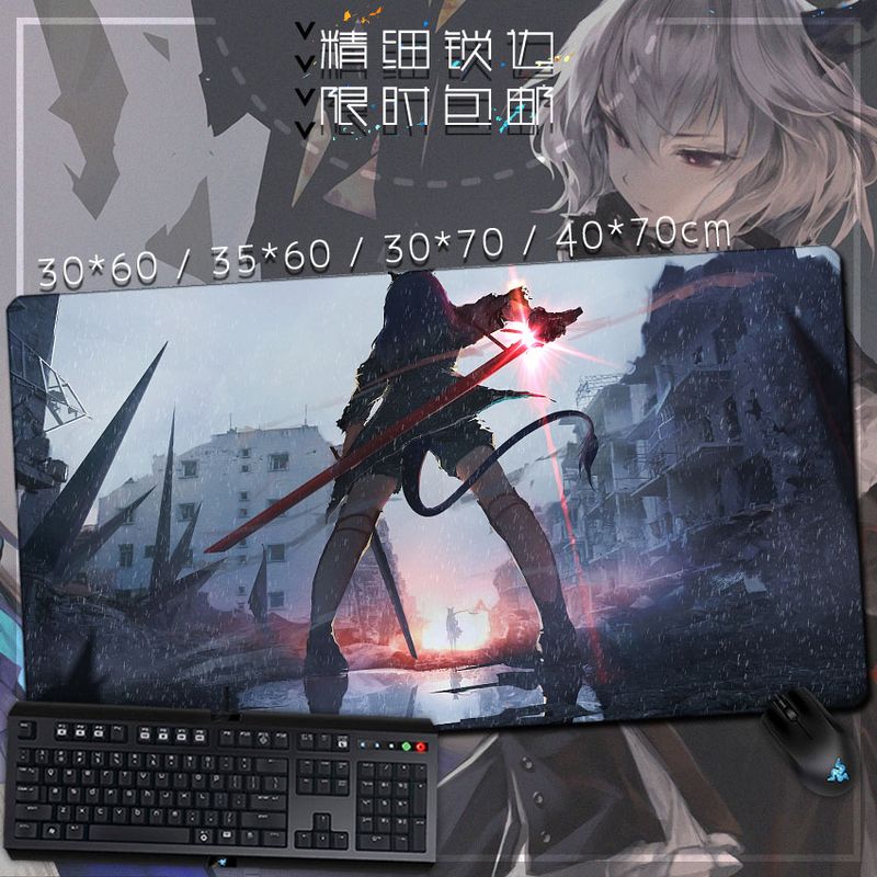 Unbeatable Quality Tomorrow Ark Tarula Integrated Sports Anime Game Derivative Oversized Mouse Keyboard Pad Table Mat_voghion.com