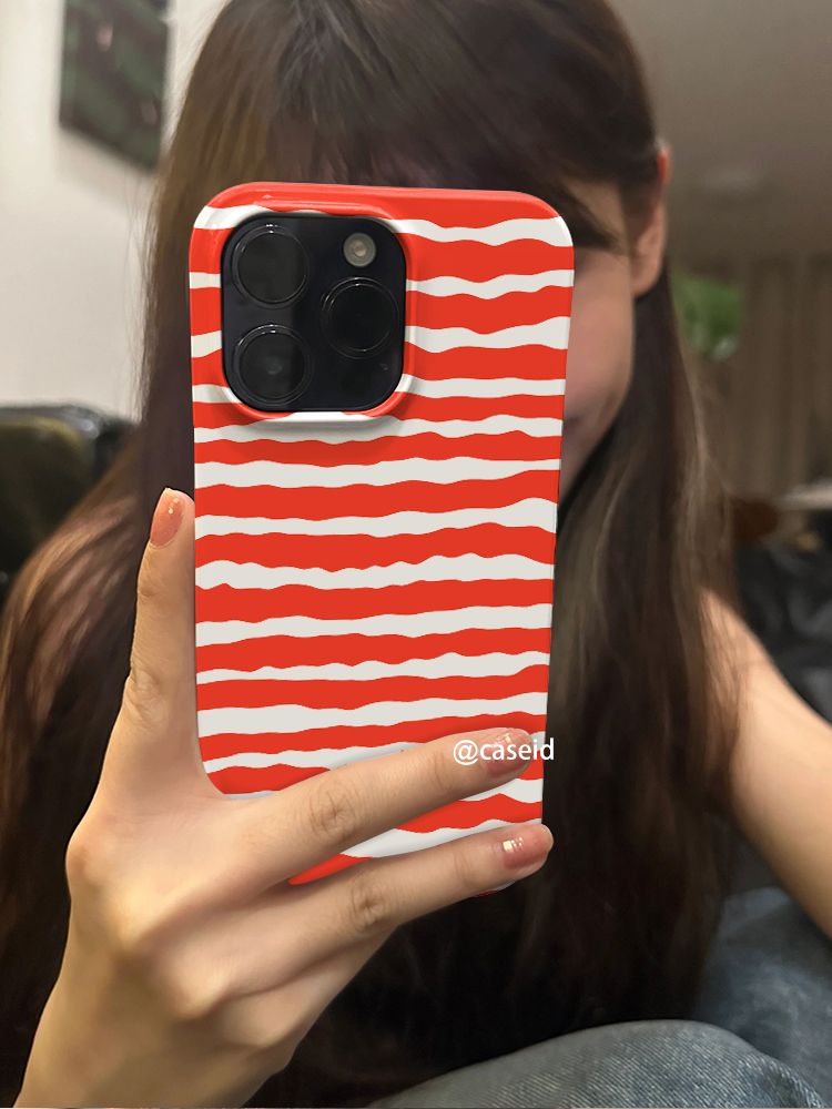 Unbeatable Quality Vintage Stripe Feilin All Wrapped Creative Glossy Iphone_voghion.com