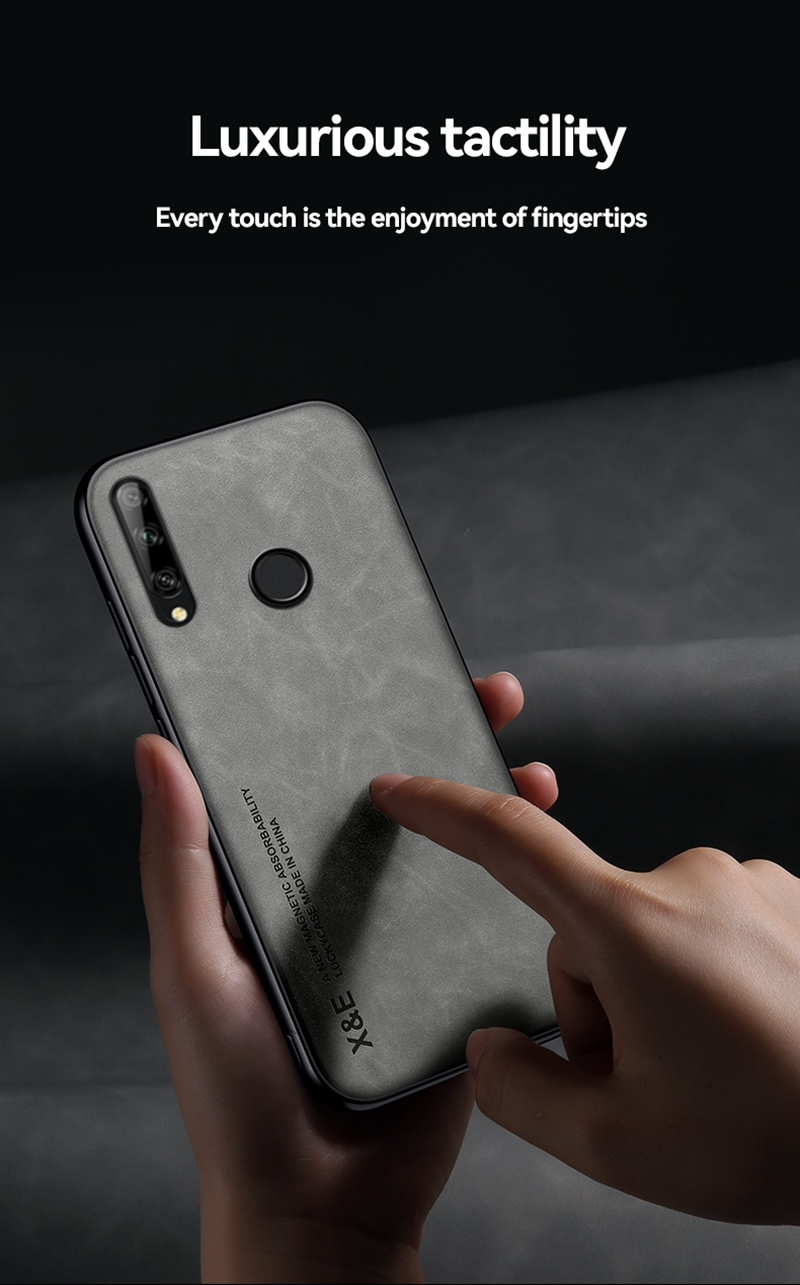 Luxury Leather Case For Huawei Y9S Y9 Prime P Smart Z Pro Plus 2019 Cover Matte Silicone Phone Case For Honor 9X Pro 20i_voghion.com