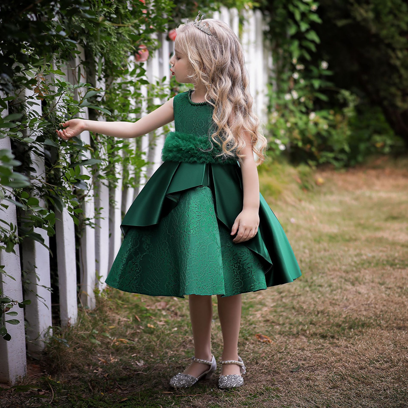 Neues Bankett-Abendkleid für Mädchen für Kinder, Prinzessinnenkleid, Klavieraufführungskleidung für Kinder, Kinderkleider_voghion.com