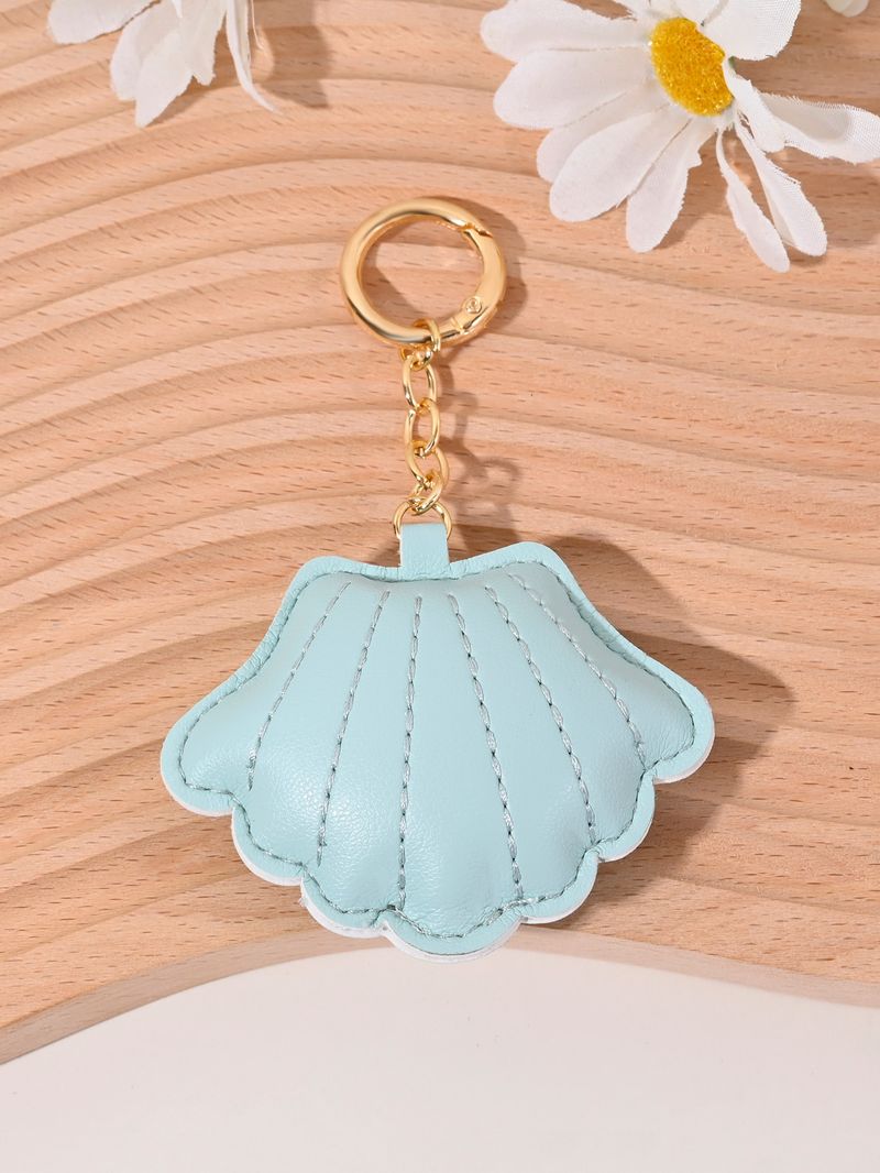 Shell Conch Pearl Tassel Keychain New Ocean Style Bag Car Key Pendant_voghion.com