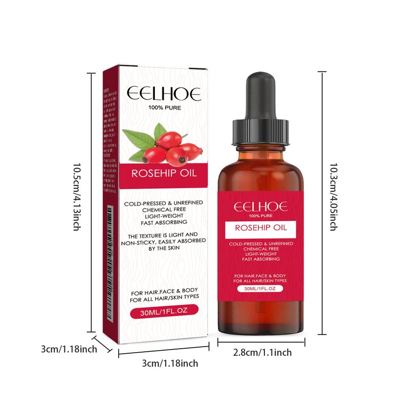EELHOE Rose Fruit Ansiktsfuktande, Hudvård, Mjukgörande, Hårmassage eterisk olja_voghion.com