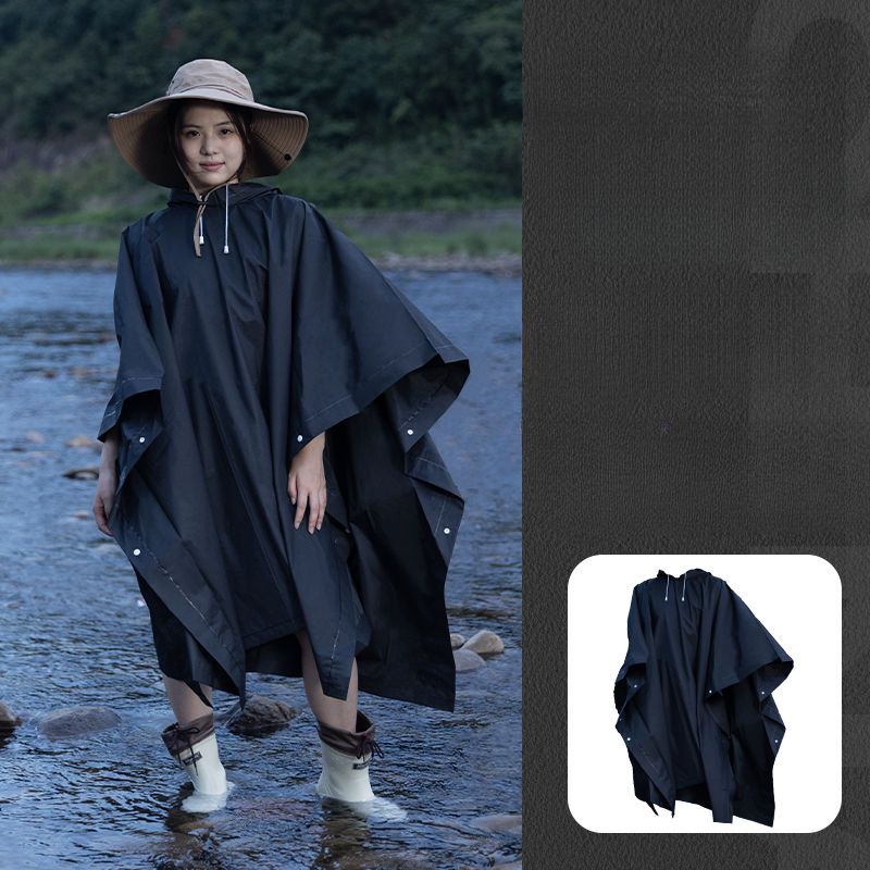 Telo impermeabile multifunzionale 3 in 1 per esterni, da viaggio, da escursionismo, da pesca e da campeggio, da uomo e da donna, poncho impermeabile._voghion.com
