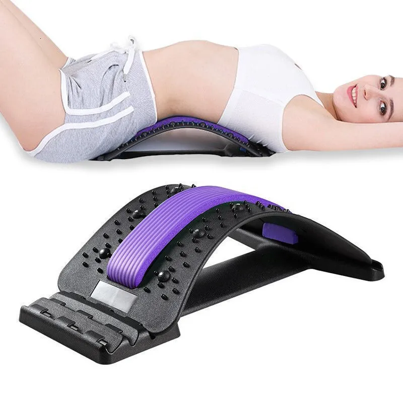 Terug Massager Magnetotherapie Multi-Level Verstelbare Rug Massager Brancard Taille Nek Fiess Lumbale Cervicale Wervelkolom_voghion.com