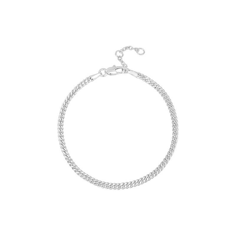Pulseira de aço inoxidável de alta qualidade All Match banhada a ouro 14k joias da moda_voghion.com