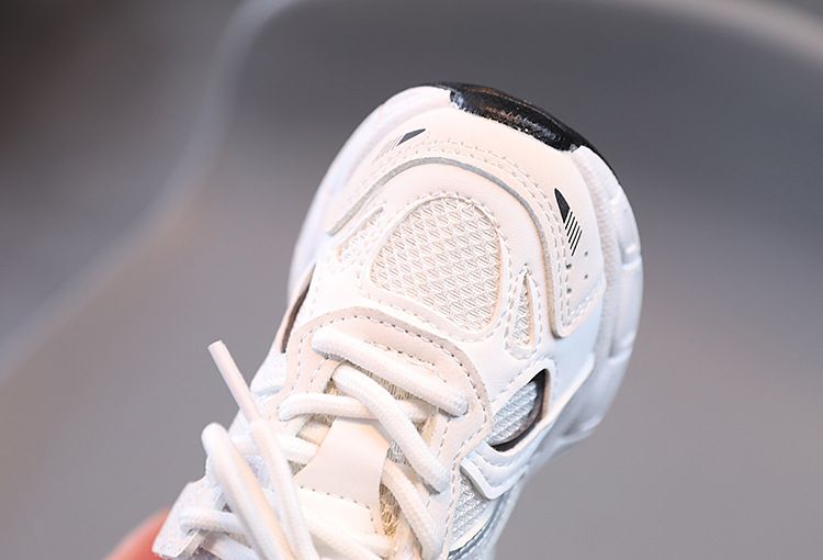 Spring and Autumn Children Sports Unisex Kids Sneakers Mesh Upper Breathable Basketball Shoes Tennis Casual Flats_voghion.com