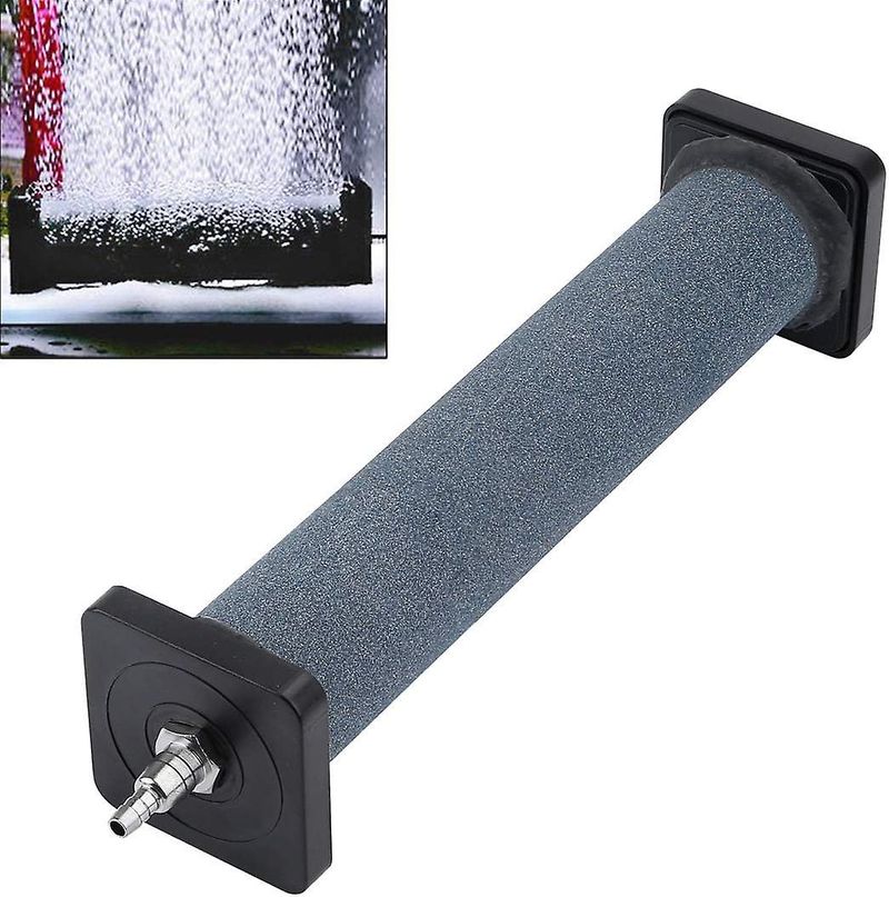 1 Pack Aquarium Air Stone Cylinder 20cm For Larger Air Pump Air Bubble Diffuser Release Tool For Pond Garden Circulation System_voghion.com