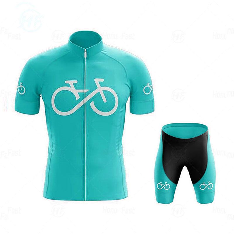 Maillot de cyclisme d'été à manches courtes pour hommes et femmes, équipement respirant pour vélo de route_voghion.com
