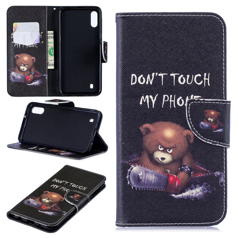 Söpö kotelo Samsung Galaxy A10 A10S A20E A20S A30 A40 A50 A51 A70 A71 S20 FE Ultra S10 S9 Plus magneettinahkalompakko C_voghion.com
