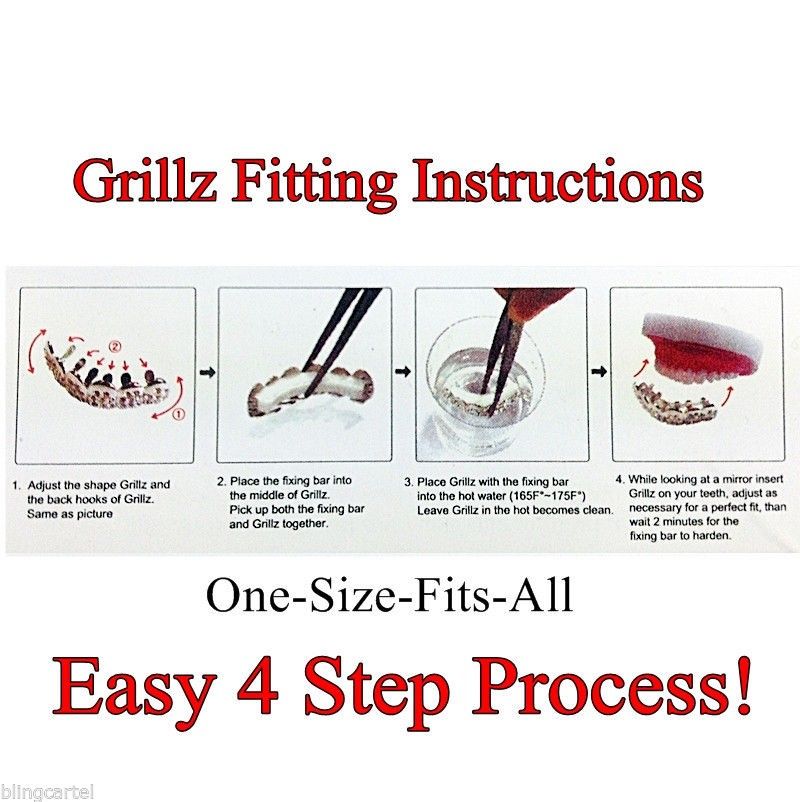 TOPGRILLZ New Fit Silver Plated CZ Micro Pave Top & Bottom GRILL SET Rhodium Teeth Grills Vampire Tooth Grillz_voghion.com