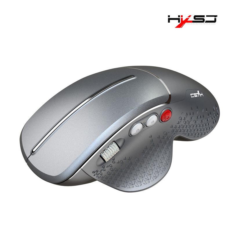 Digitex Digitex T32 2.4G Wireless Vertical Side Scroll Wheel Ergonomic Office Gaming Prevent Mouse Hand_voghion.com