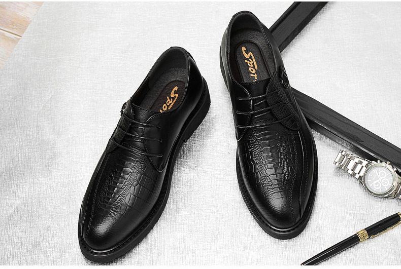 Lederschuhe für Herren, Obermaterial, Freizeitschuhe, Business-Schuhe für Herren_voghion.com