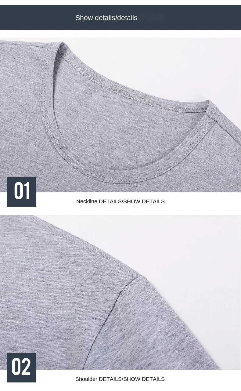 Vrhunska 95% bombažna nova modna znamka majica s kratkimi rokavi za moške, enobarvna klasična majica z dolgimi rokavi, priložnostna moška_voghion.com