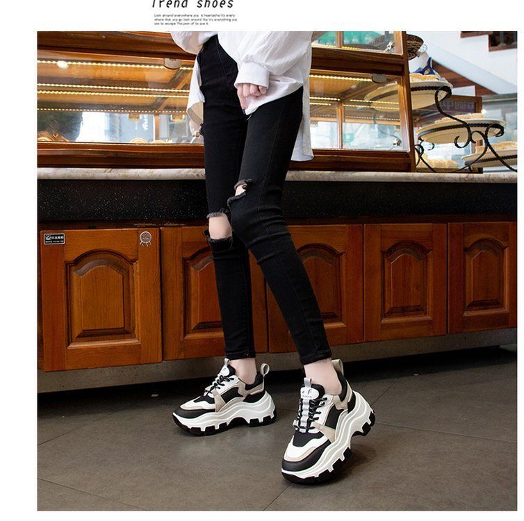 2024 Four Seasons Scarpe casual da donna Scarpe casual da uomo Sneakers Lacci colorati Design con linguetta spessa_voghion.com
