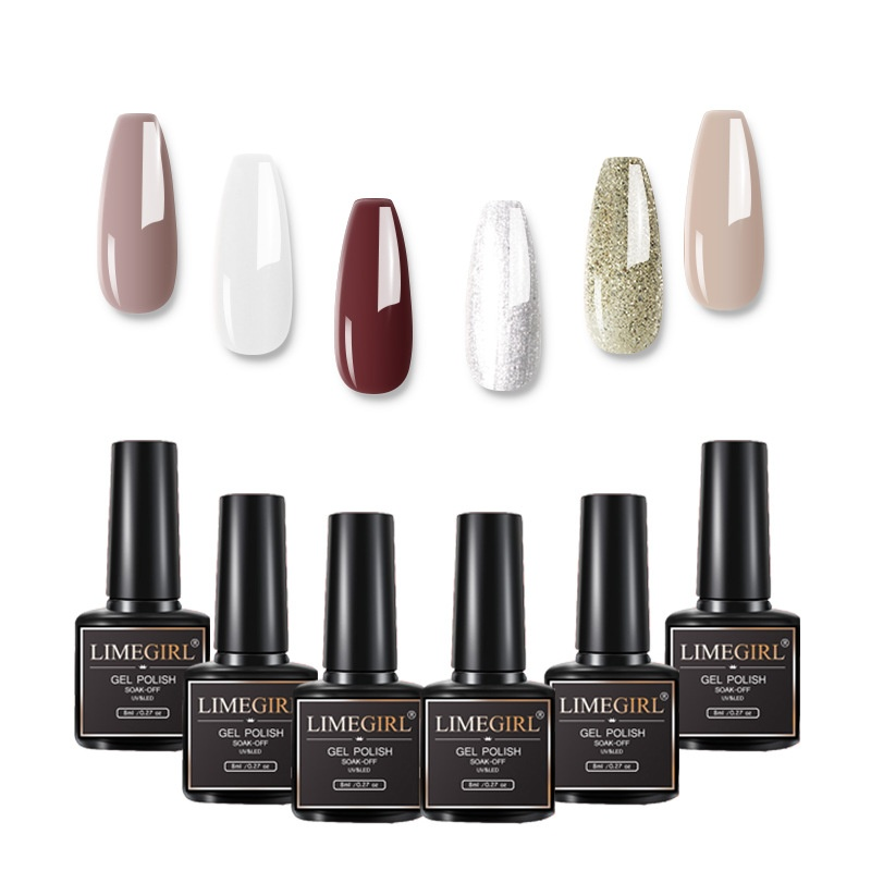 Adaptives Set, 6-Farben-Polar-Adaptiv, Nagelkunst für die Familie, Neujahrsgeschenk für Frauen_voghion.com