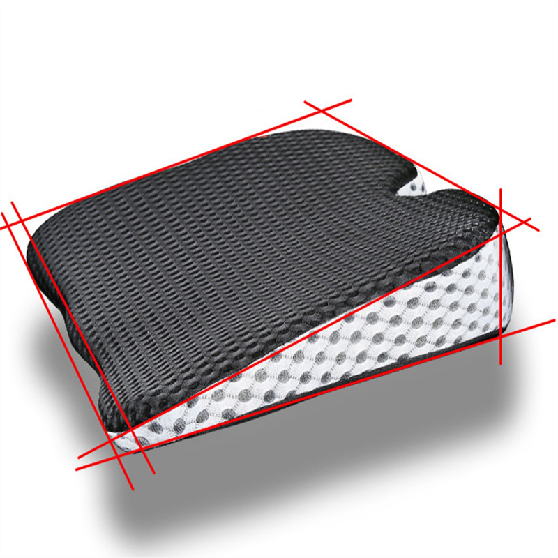 Wedge Comfort Car Driver Orthopedic Support Pain Relief Office Chair Wheelchair Memory Foam Seat Cushion_voghion.com